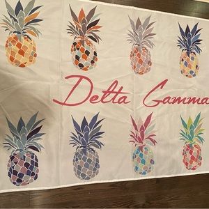 Delta Gamma Sorority Flag Home Decor